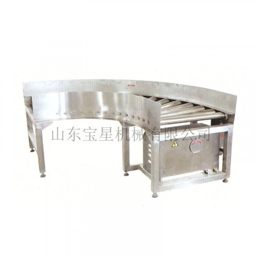 禽籠90°轉(zhuǎn)輥輸送機(jī)