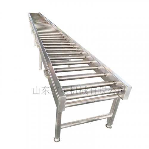 禽籠轉(zhuǎn)輥輸送機(jī)（與掛雞臺(tái)地面配合使用）